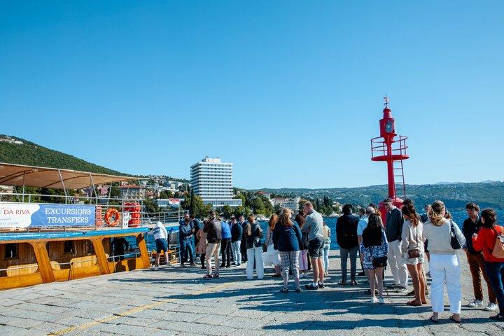 From Opatija to Krk & Cres Islands Boat Tour Day Trip with lunch