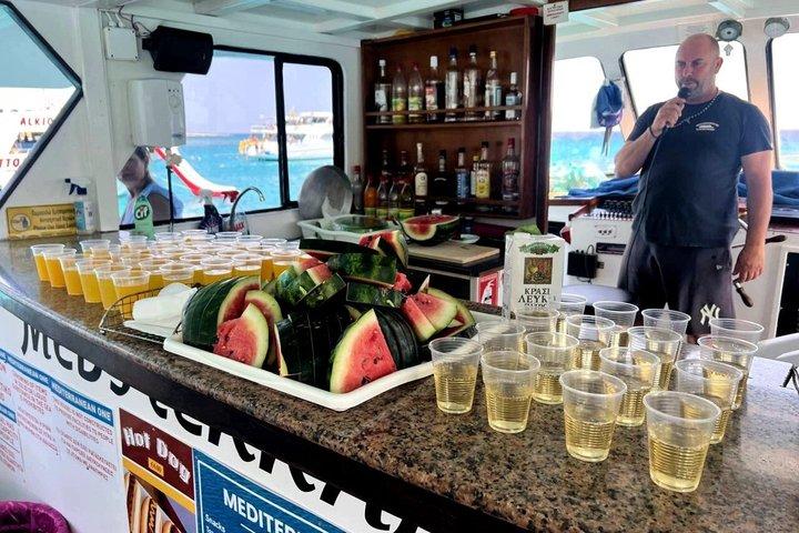 Blue Lagoon Boat Adventure with Bus Transfer from Paphos