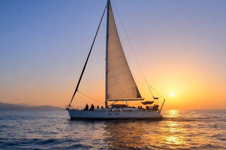 Heraklion: Full Day Sailing Experience-Dia Marine Area with Lunch