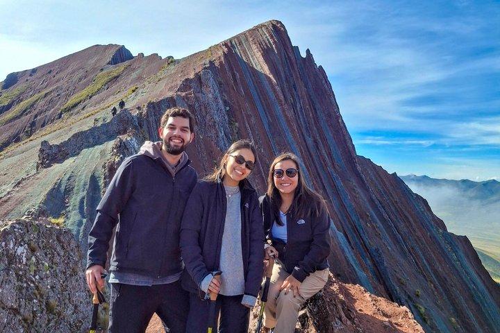 Pallay Poncho Rainbow Mountain Easy Hike with Lunch
