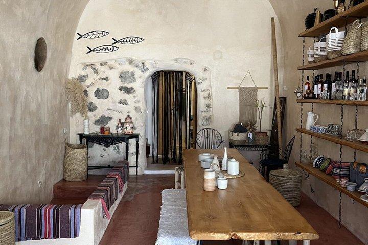 Santorini Wine Tasting and Food Pairing in a 280 Year Old Cave