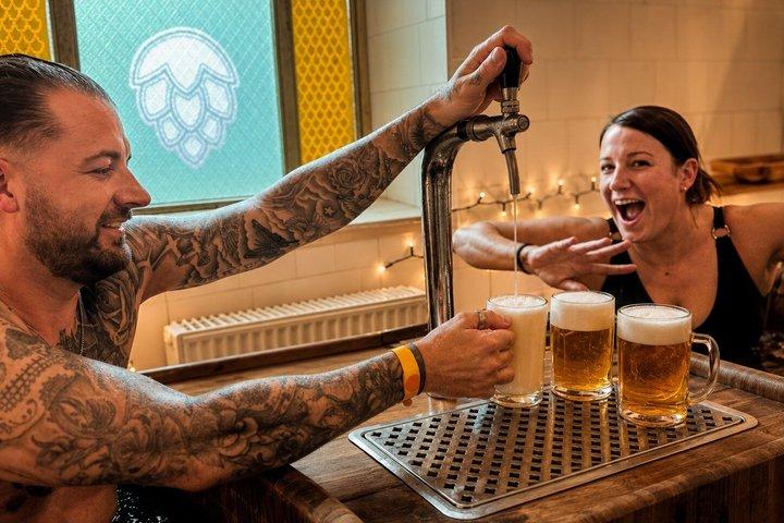 Budapest: Beer Spa with Unlimited Beer + Széchenyi Add-on