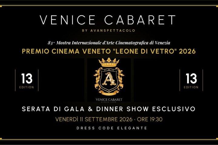 Veneto Cinema Glass Lion Award Entry Ticket in Venice