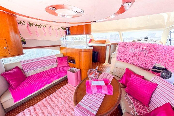 50ft Rose Yacht and 2 Jet skis | Miami Yacht Rental 13 ppl