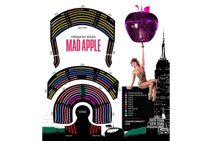 Mad Apple by Cirque du Soleil at New York New York Hotel and Casino