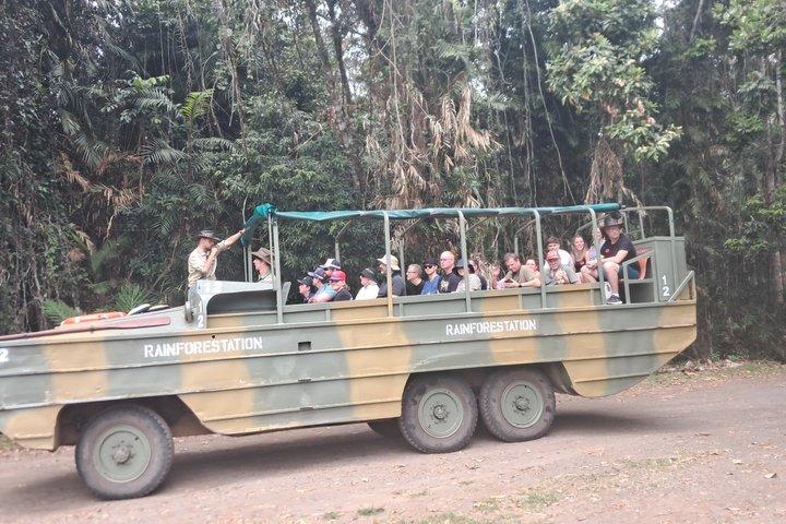 Cairns: Army Duck, Wildlife & Skyrail Rainforest Tour
