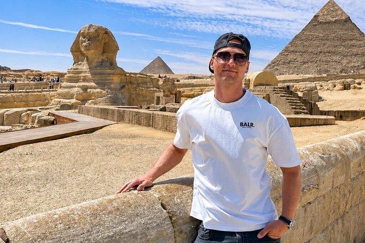 Shared Tour to Giza Pyramids, Sphinx & Camel Ride