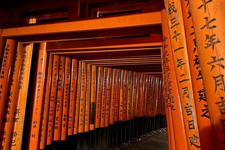 Discover Kyoto at Night by Bike