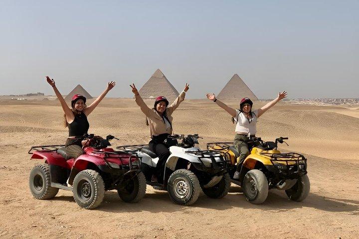 ATV Quad Bike Adventure at the Giza Pyramids
