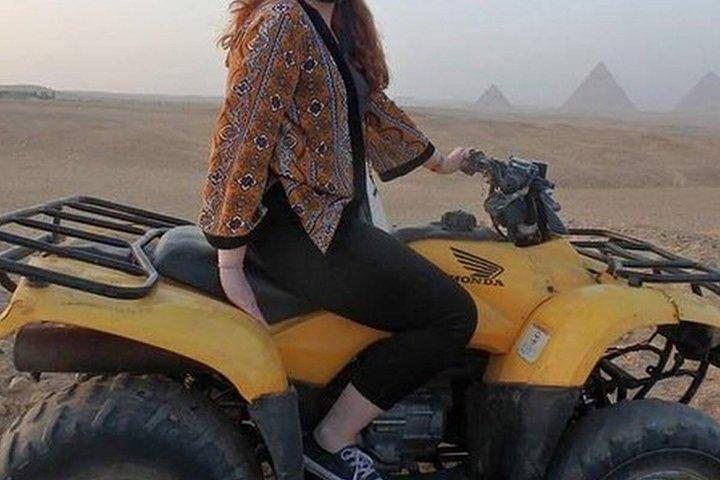 ATV Quad Bike Adventure at the Giza Pyramids