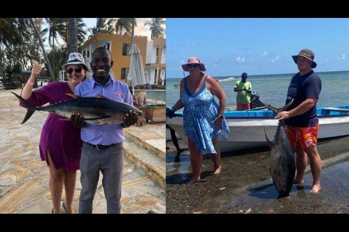 Zanzibar Sea Fishing Boat Tour experience with Transfer