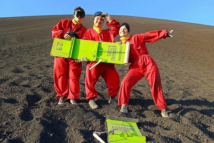 Volcano Boarding Adventure in Cerro Negro from León in Nicaragua