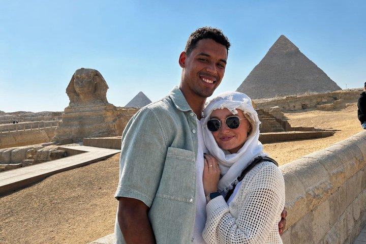 Private VIP Giza Pyramids, Sphinx & Saqqara & Camel Ride &Guide