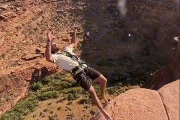 Rope Swing Adventure in Moab, Utah
