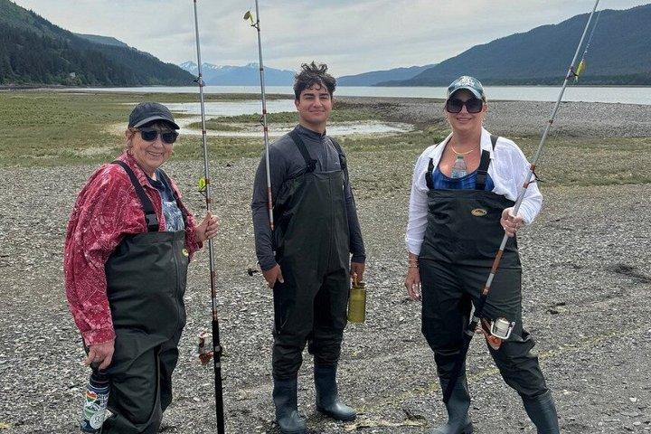 Juneau Shore Fishing and Gold Creek Salmon Bake