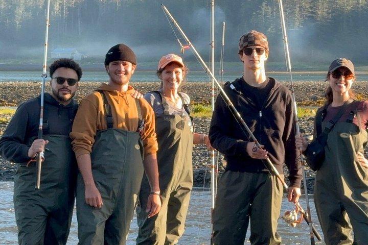 Juneau Shore Fishing and Gold Creek Salmon Bake