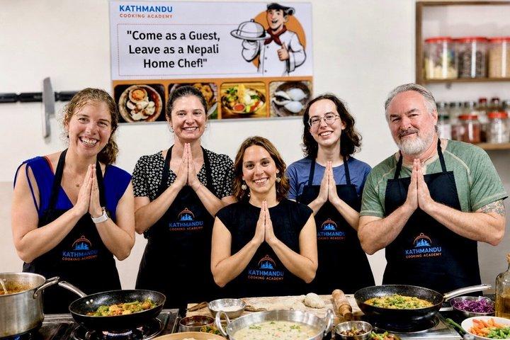 Kathmandu: Cook Nepali Dishes & Momos with Local Chefs & Pickup