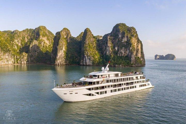 Aime’e Luxury Cruise – 2 Days Exploring the Beauty of Ha Long Bay
