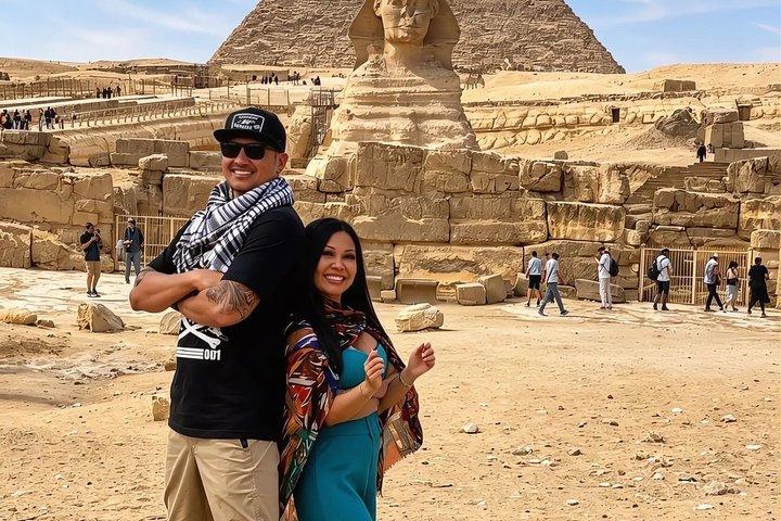 Shared Tour to Giza Pyramids, Sphinx & Camel Ride