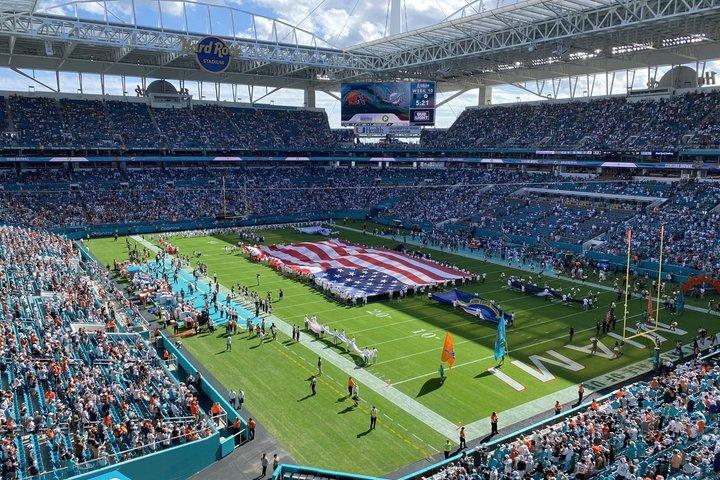 Miami Dolphins Football Game at Hard Rock Stadium