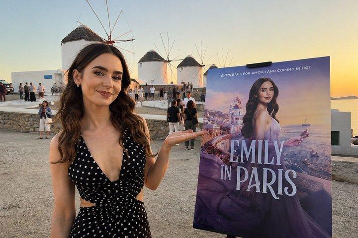 Emily in Paris Walking Tour Mykonos Filming Locations