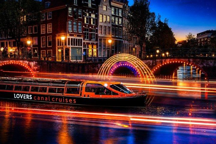 Amsterdam Light Festival Heated Boat Cruise with Optional Drinks