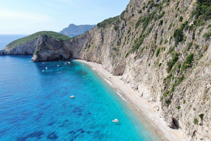 Corfu Paleokastritsa 1hr tour Sea Caves Paradise Stelari beach