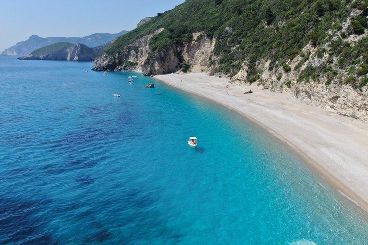 Corfu Paleokastritsa 1hr tour Sea Caves Paradise Stelari beach