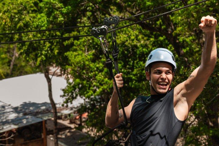 Cancun ATV, 4 Ziplines, Lunch, Transportation & Tequila Tasting