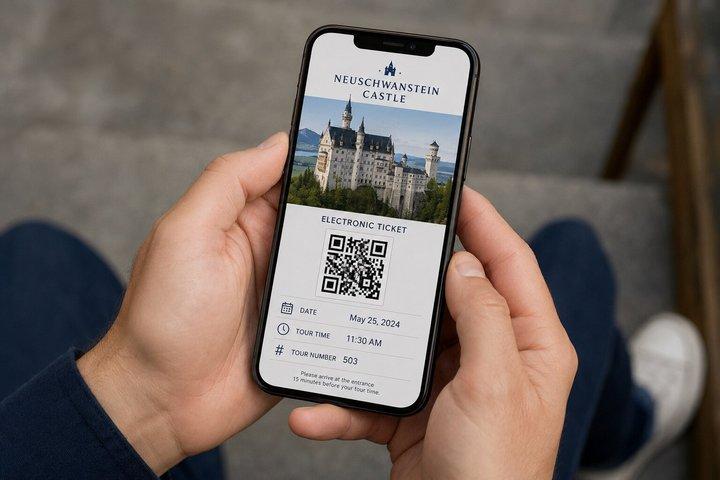 Castle Neuschwanstein Guided Audio Tour with Mobile Ticket
