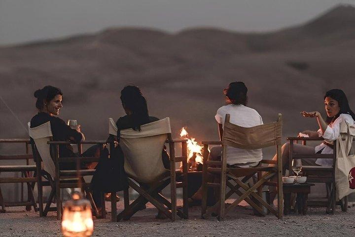Marrakech Agafay Desert Sunset Dinner Show & Hotel Transfer