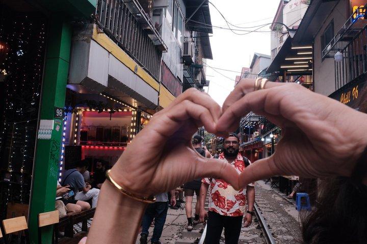 Hanoi Ao Dai Photoshoot Incense Village and Train Street