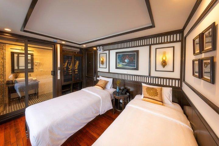 Sena Cruise Luxury Halong & Lan Ha Bay 2D1N Tour from Hanoi