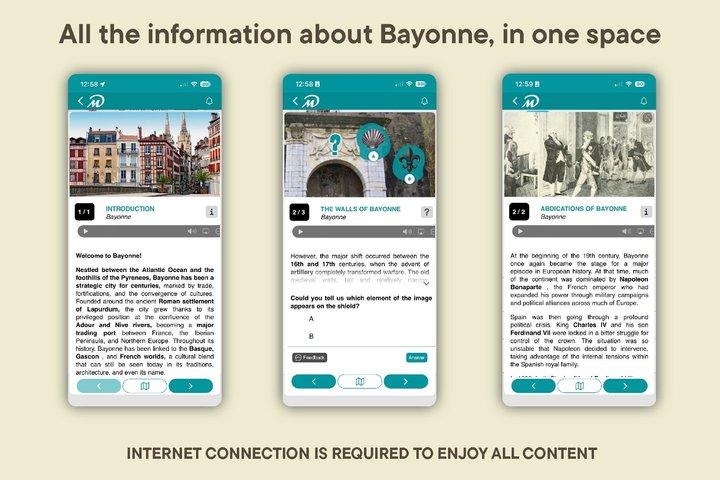 TOP Bayonne : Private Guided Tour with your mobile