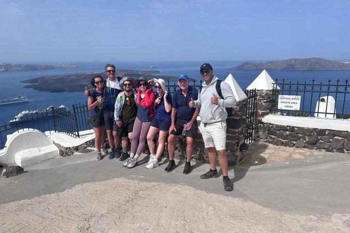 Santorini Caldera Hike from Fira to Oia with Guide