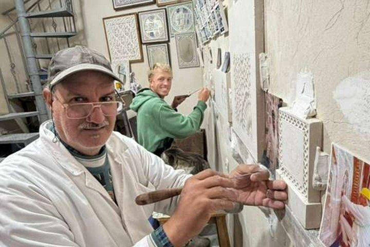 Marrakech 2 Hours Master Craftsman Plaster Carving Workshop