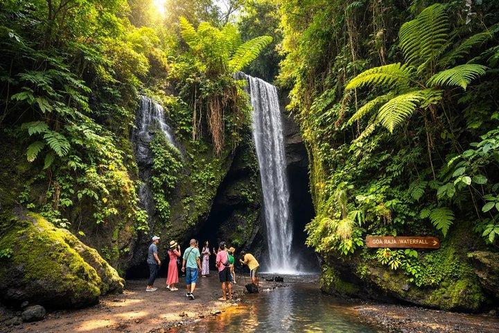 Bali Gorilla Face ATV Quad Bike Jungle Swing and Waterfall