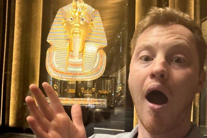 Giza Pyramids & Grand Egyptian Museum Tour with Guide & Tickets