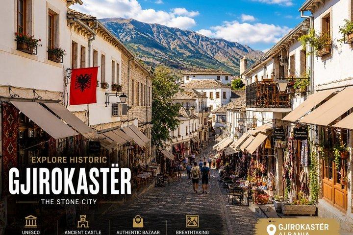 Private Tours from Saranda: Gjirokaster & Blue Eye