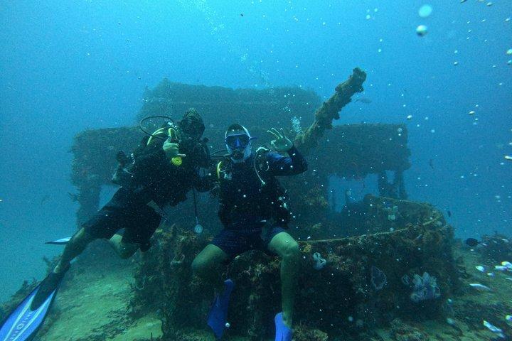 2-Tank Scuba Dive: Puerto Morelos Reef & Shipwreck | Small Groups