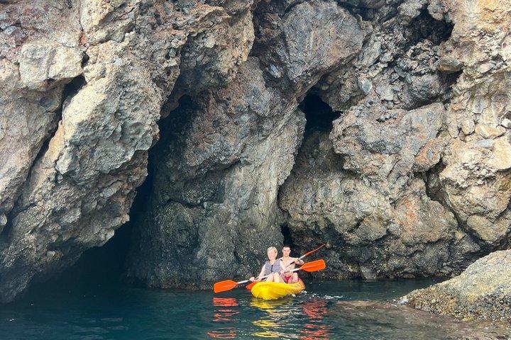 Kayaking Adventure: Sea Caves, Virgin Coves and Snorkeling