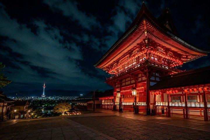Kyoto Private Night Tour Gion Fushimi Inari Taisha and More