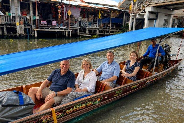 Damnoen Saduak Floating Market & Railway Market Tour from Bangkok