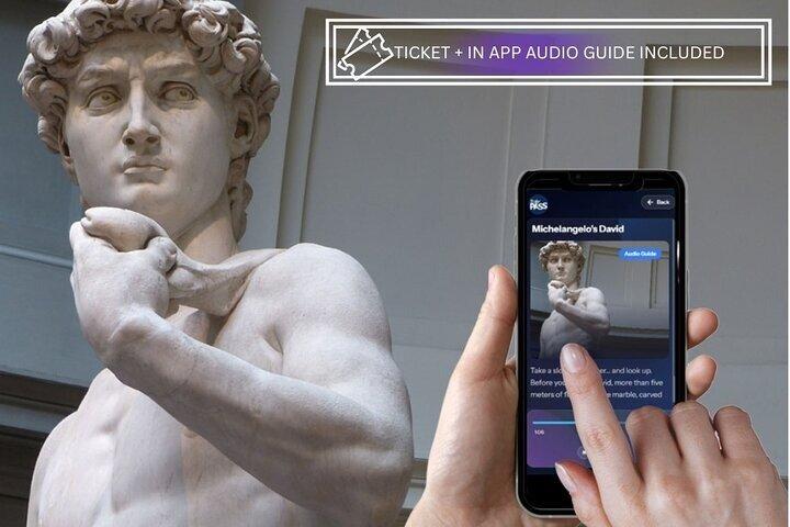 Florence: Accademia Entry Tickets with Optional Audio Guide