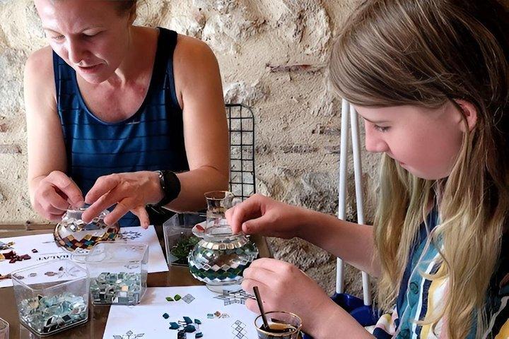 Istanbul Turkish Mosaic Lamp Workshop in Balat - All Included