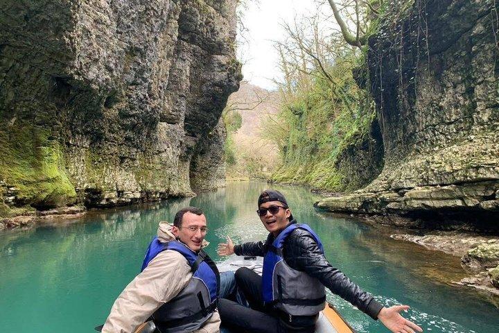 Kutaisi Prometheus Cave Okatse and Martvili Canyon Tour