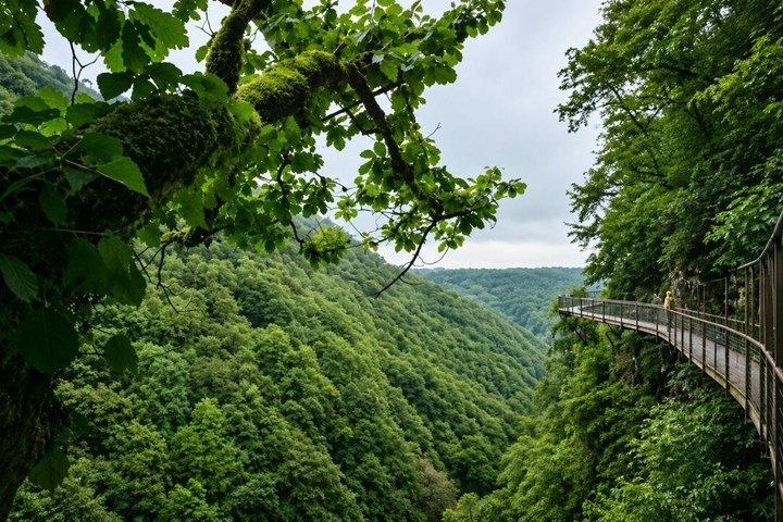 Kutaisi Prometheus Cave Okatse and Martvili Canyon Tour
