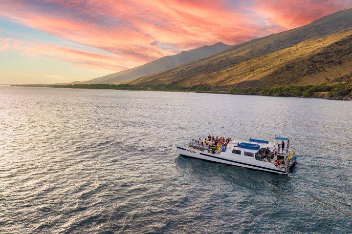 Maui Catamaran Sunset Cocktail Cruise From Ma'alaea Harbor