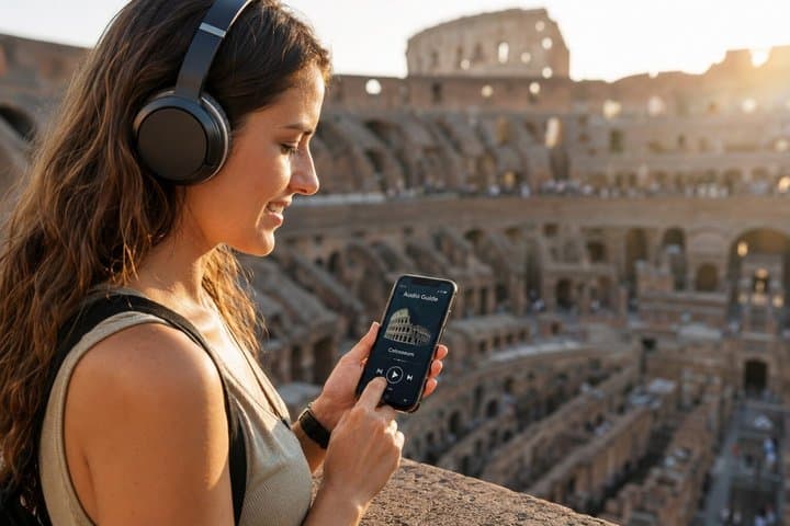 Colosseum, Roman Forum & Palatine Entrance with Audio guide