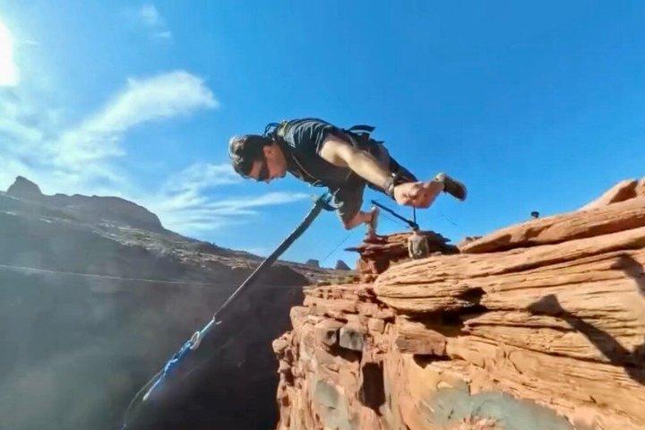 Rope Swing Adventure in Moab, Utah